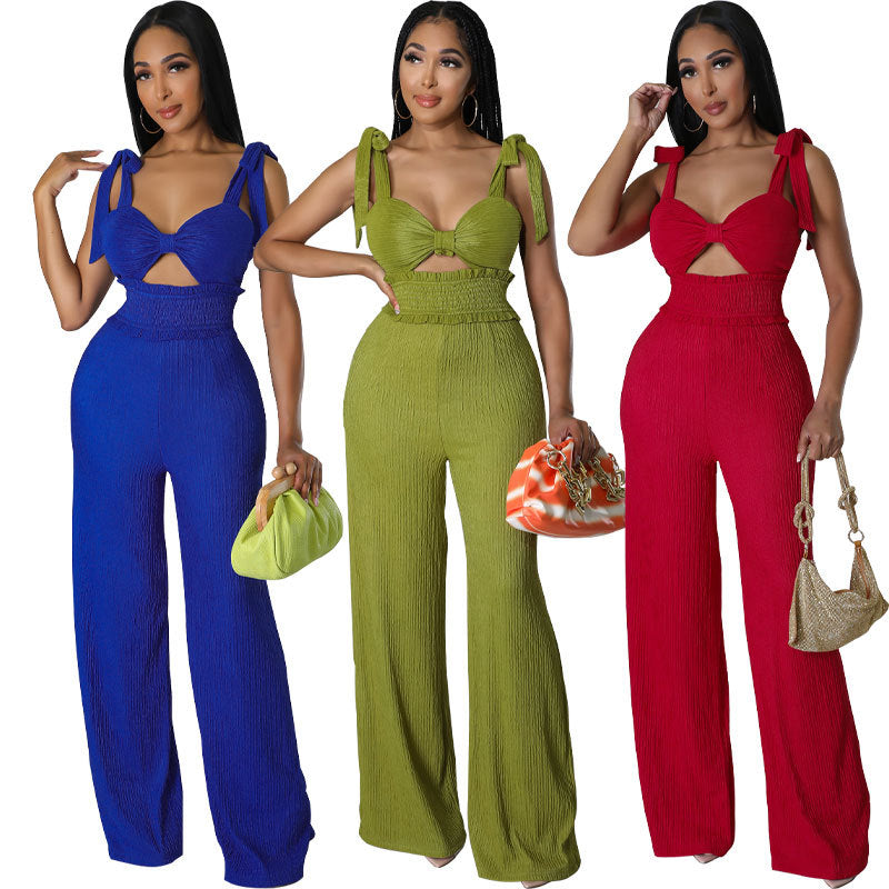 Women's Summer New Sleeveless Jumpsuit