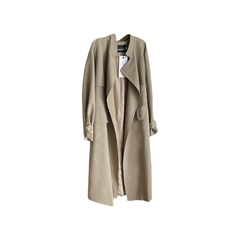 Women's Long Fashion Trench Coat