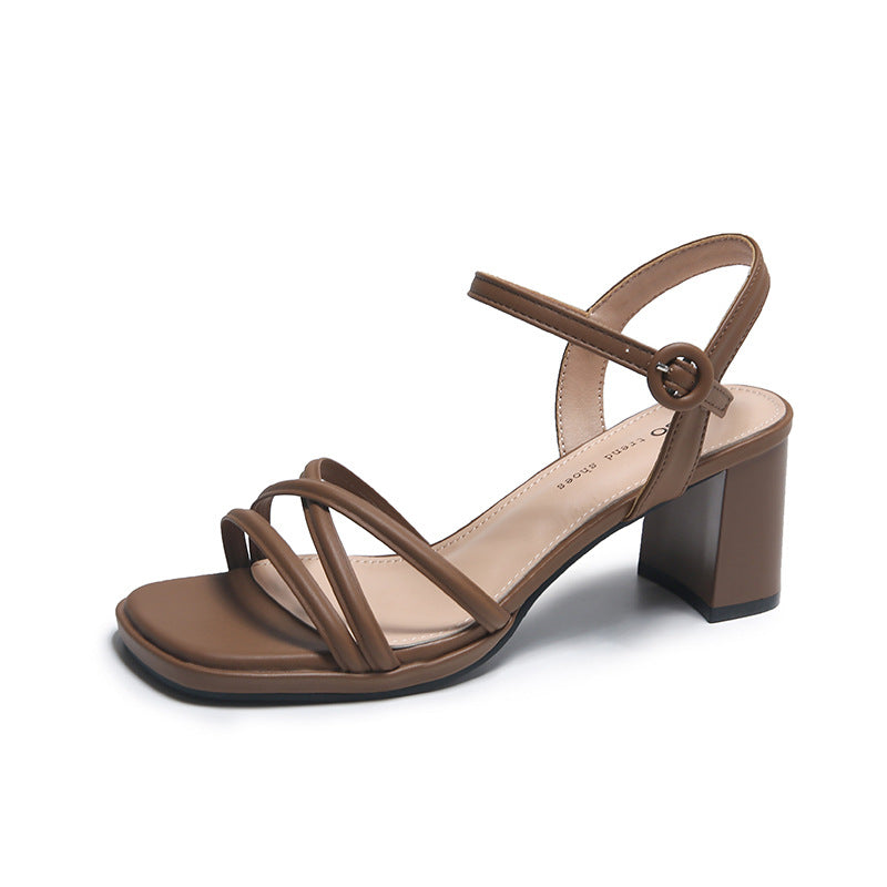 Women's Fashionable Outerwear Simple Elegant Sandals