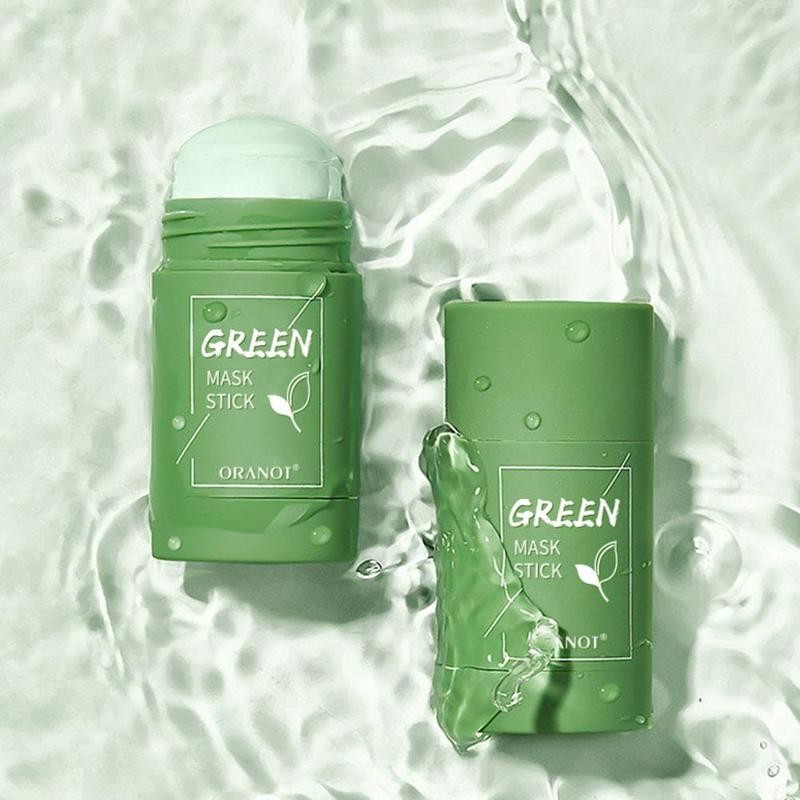 Cleansing Green Stick Green Tea Stick Mask Purifying Clay Stick Mask Oil Control Anti-acne Eggplant Skin Care Whitening