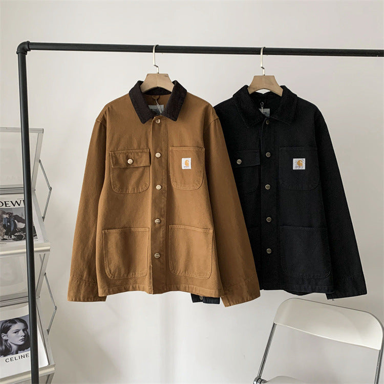 Men's And Women's Retro American Casual Coat