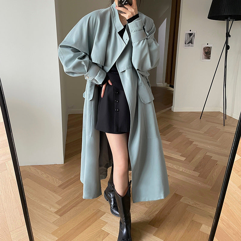 Women's Long Fashion Trench Coat