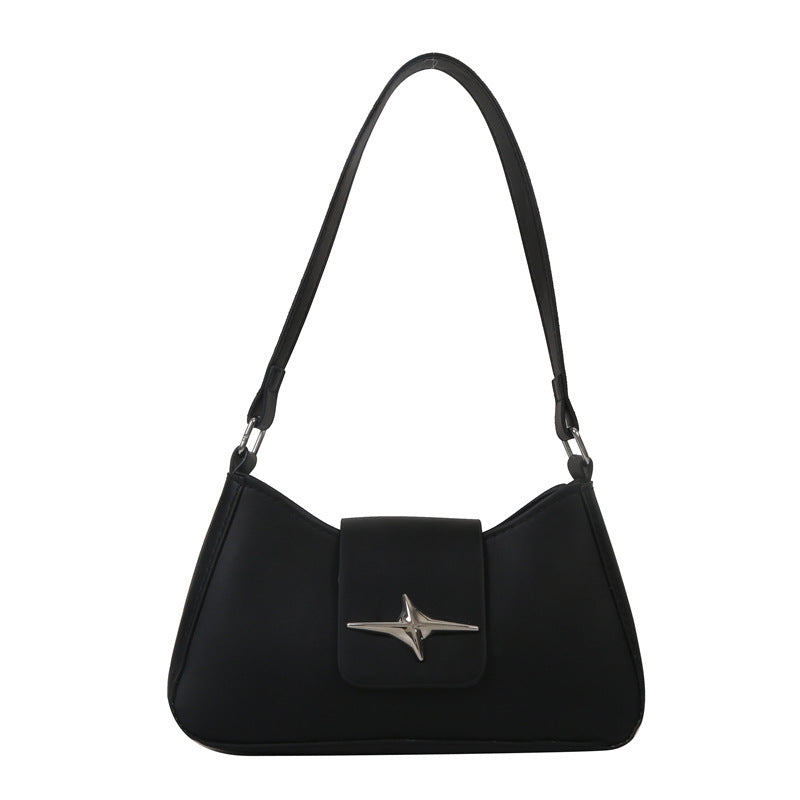 All-match Hot Girl Advanced Shoulder Messenger Baguette Bag