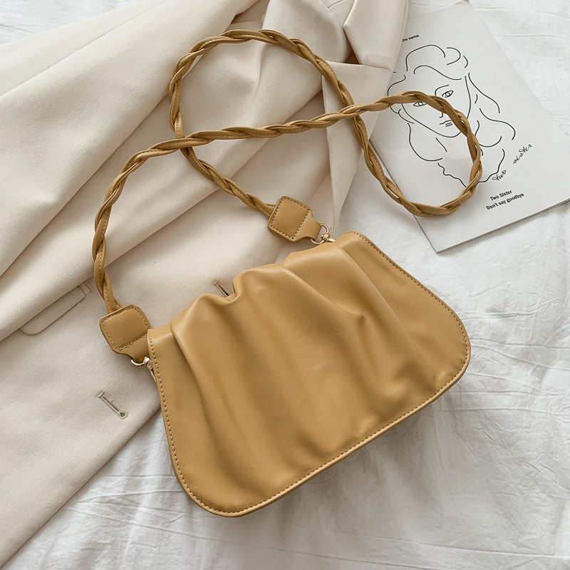 Cloud Bag Girl Fashion Fairy Pleated Underarm Bag Shoulder Bag