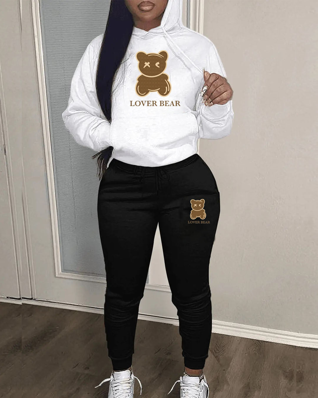 Women's Suit Hooded Sweatshirt And Sweatpants