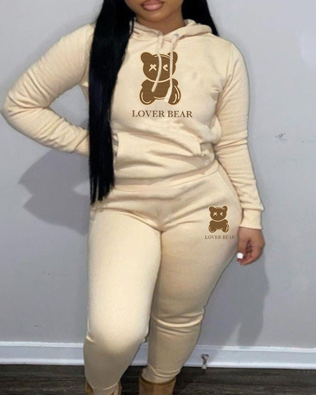 Women's Suit Hooded Sweatshirt And Sweatpants