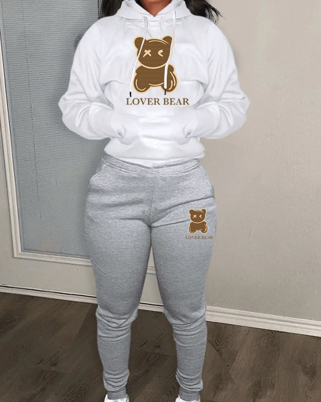 Women's Suit Hooded Sweatshirt And Sweatpants