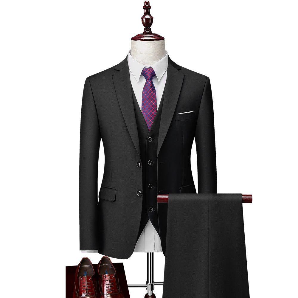 Business Casual Men's Korean Slim Suit