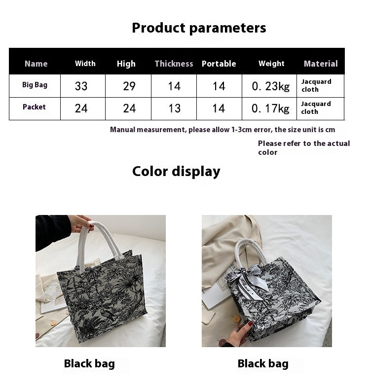 Women's Fashion Commuter Canvas Handbag