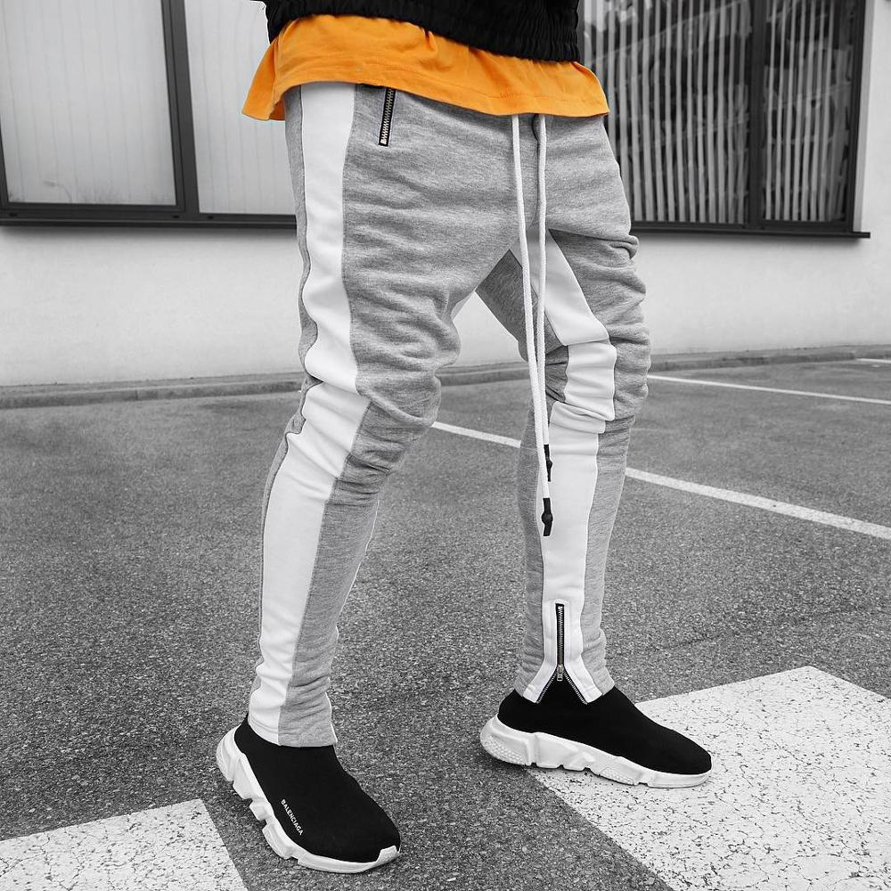 Mens Joggers Casual Pants Fitness Men Sportswear Tracksuit Bottoms Skinny Sweatpants Trousers