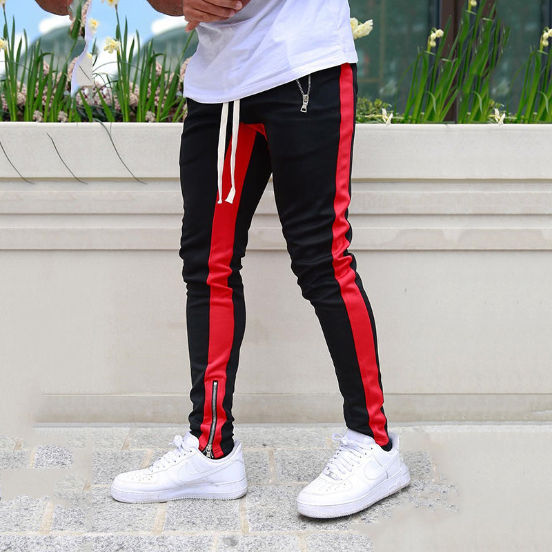 Mens Joggers Casual Pants Fitness Men Sportswear Tracksuit Bottoms Skinny Sweatpants Trousers