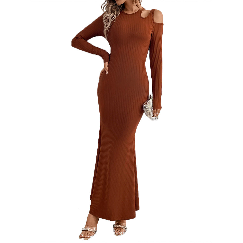 Women's Fashion Hollowed-out Sheath Dress