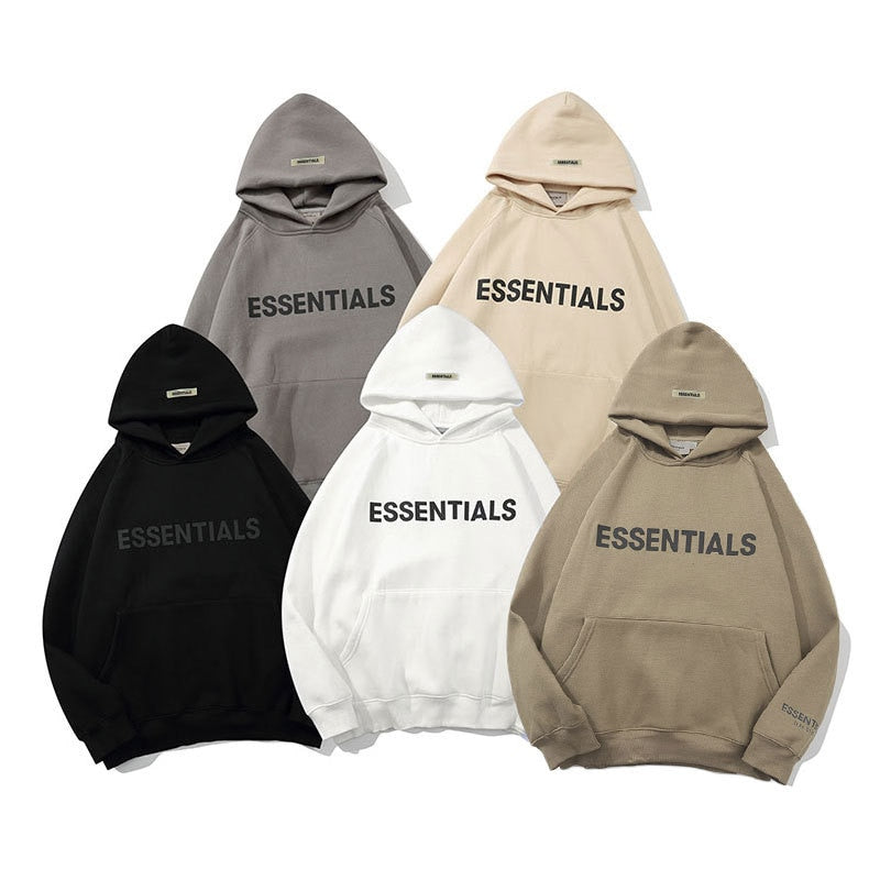 Essential Fashion Hoodies Men Women Hooded Sweatshirt Suit Couple Jogging Sweatshirts Oversize Streetwear Tracksuit Men Clothing