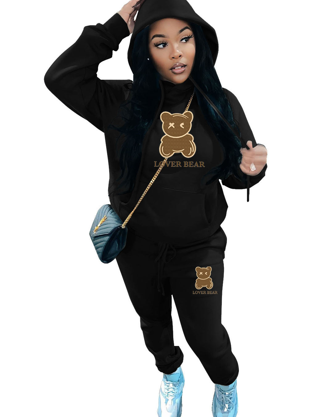 Women's Suit Hooded Sweatshirt And Sweatpants