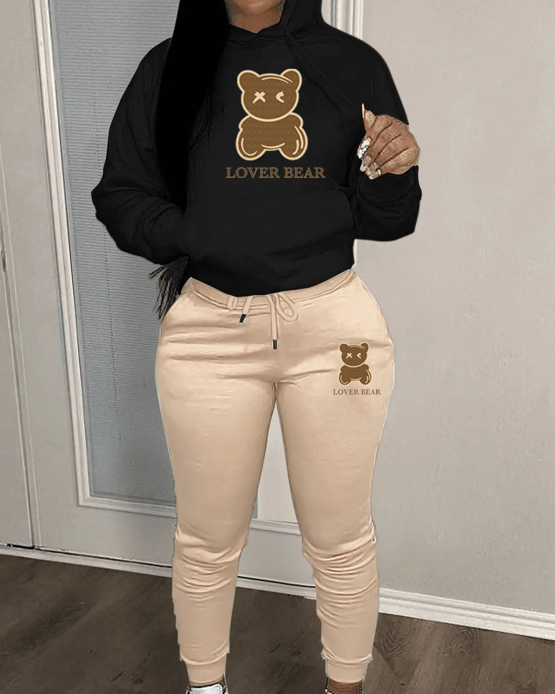 Women's Suit Hooded Sweatshirt And Sweatpants